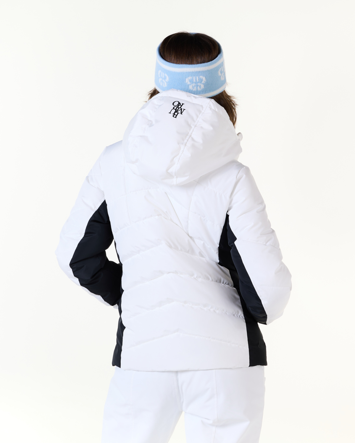 Bumpro Aspen Padded Ski Jacket White