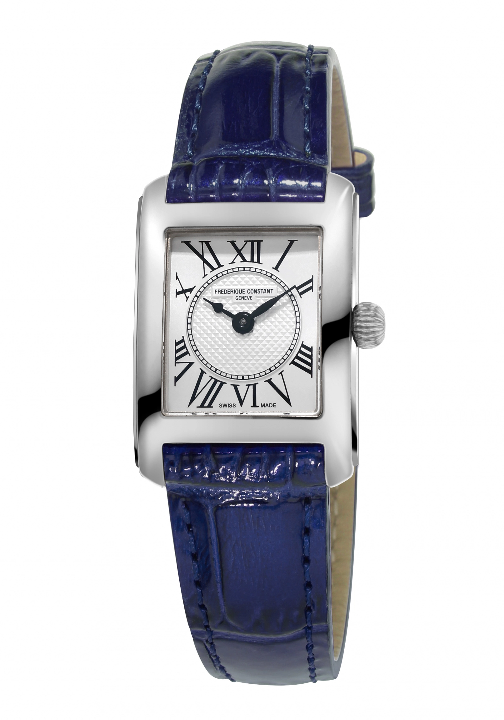 Frederique Constant Carree Damenuhr Blau FC-200MC16