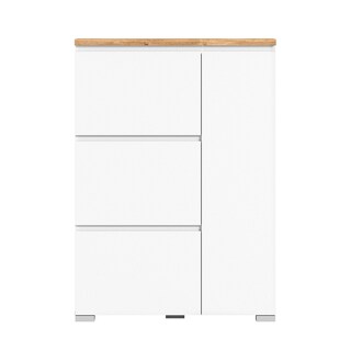 Schuhschrank Shoelove Weiß 95x130x18 cm