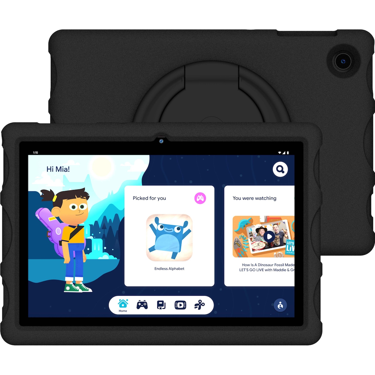 Acer 10,1” Kids nettbrettdeksel for ATAB1024E (sort)