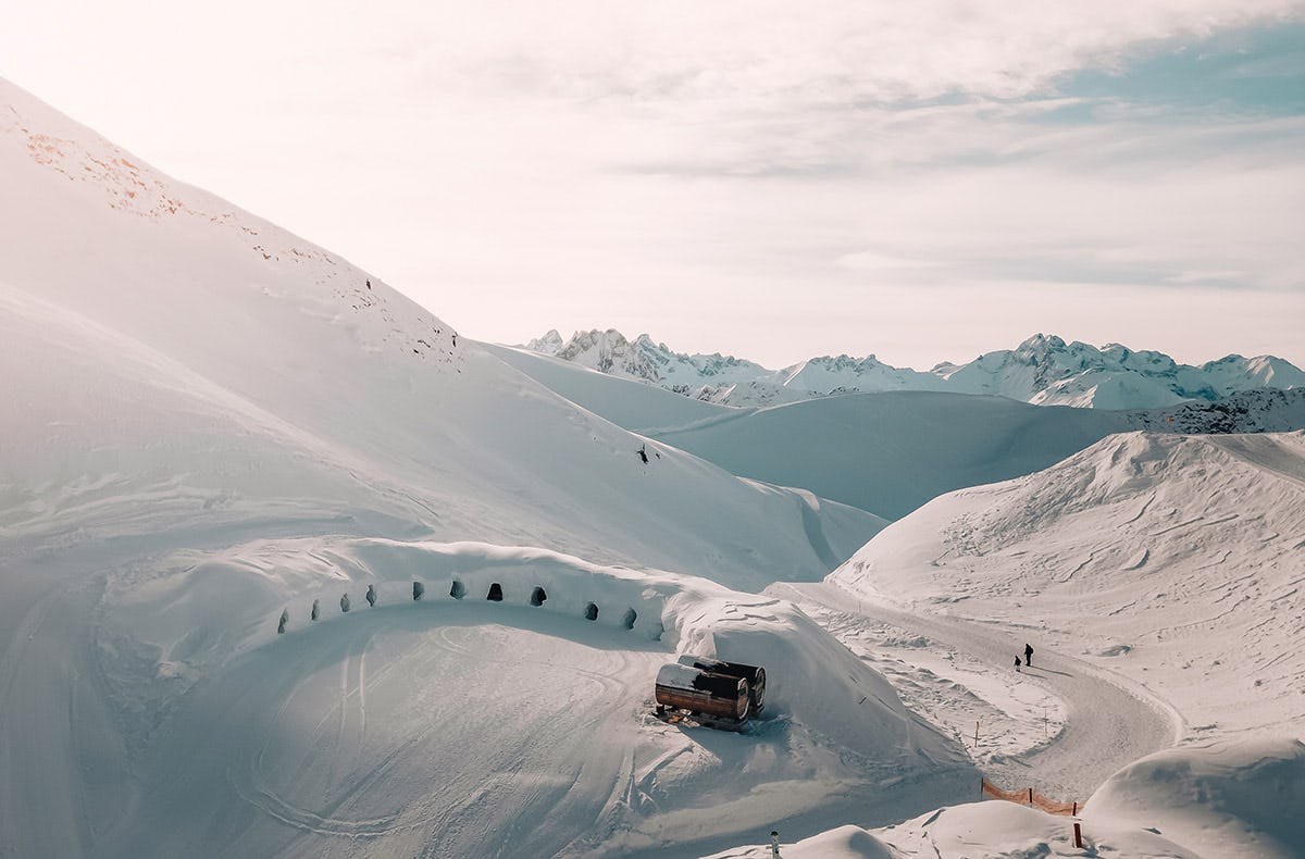 Romantik Iglu Übernachtung Oberstdorf mit Käsefondue (Fr-Sa)