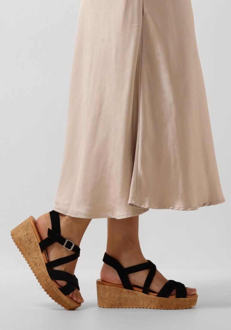 zwarte ayana sandalen met hak 722032