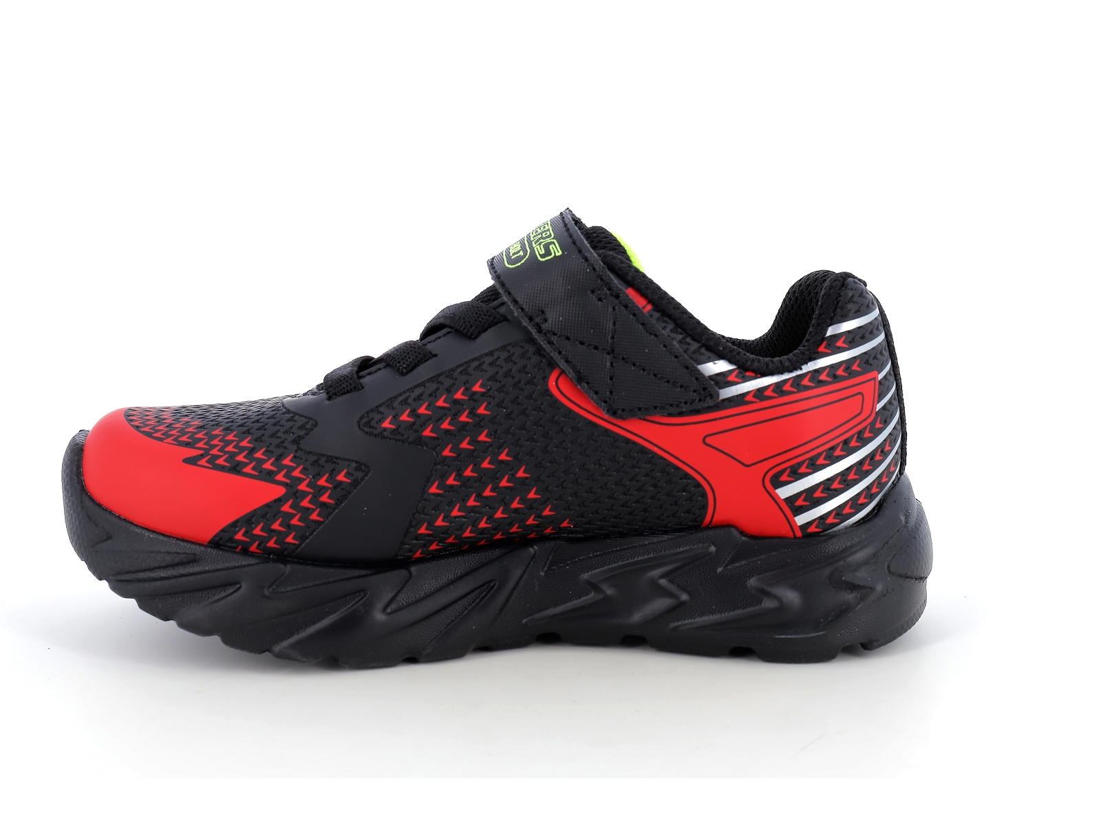 Skechers-FLEX GLOW BOLT Matières combinées Multi Rouge
