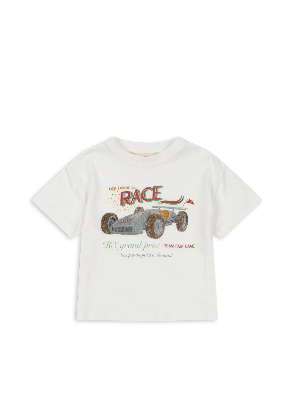 Era tee - RACE WHITE - 6M