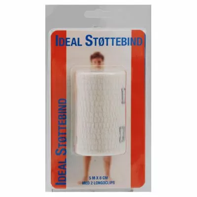 Jasper Ideal Støttebind 5 m x 8 cm - 1 stk.