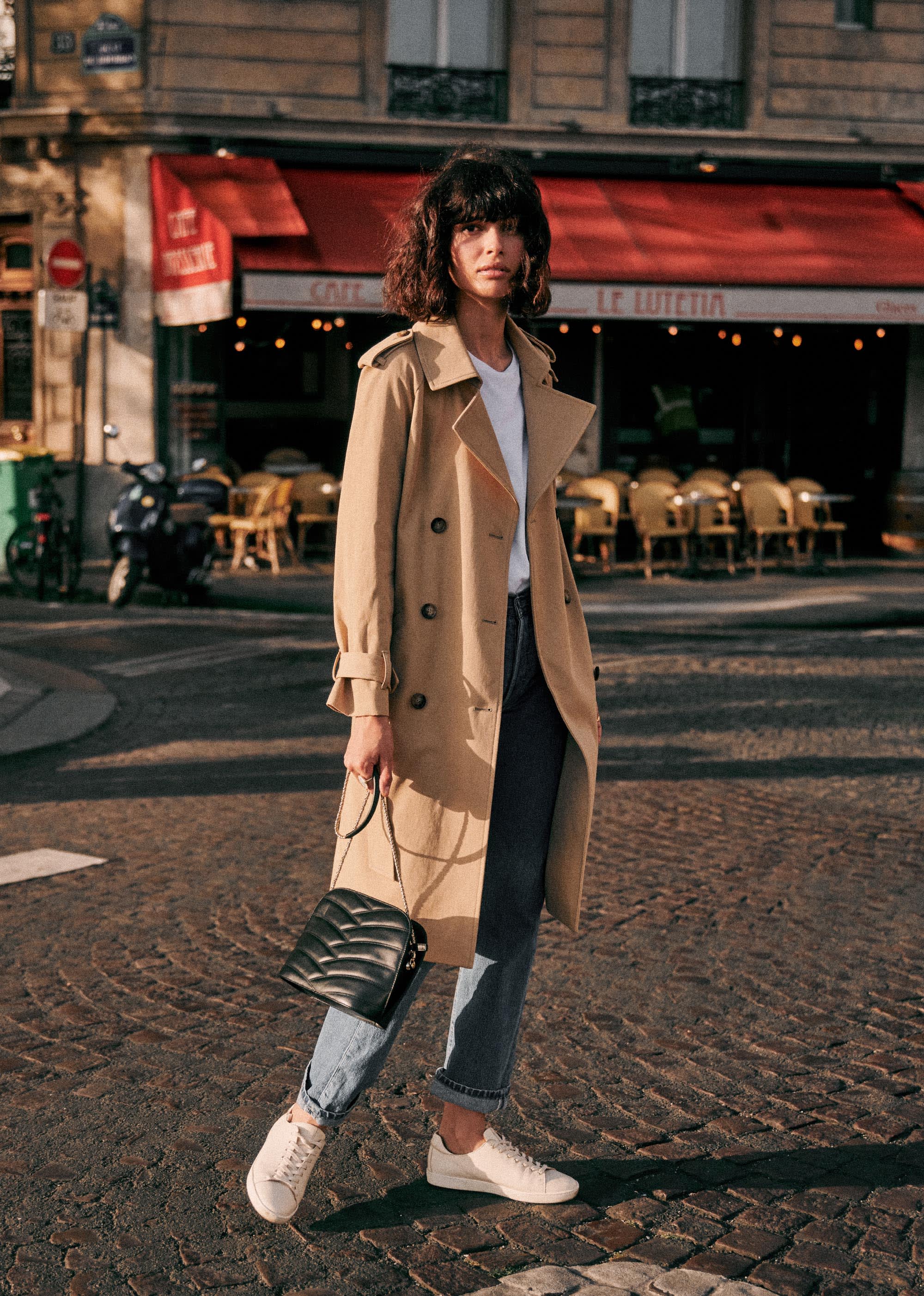 Trench Scott - Camel - E-SHOP/VESTES 5905726