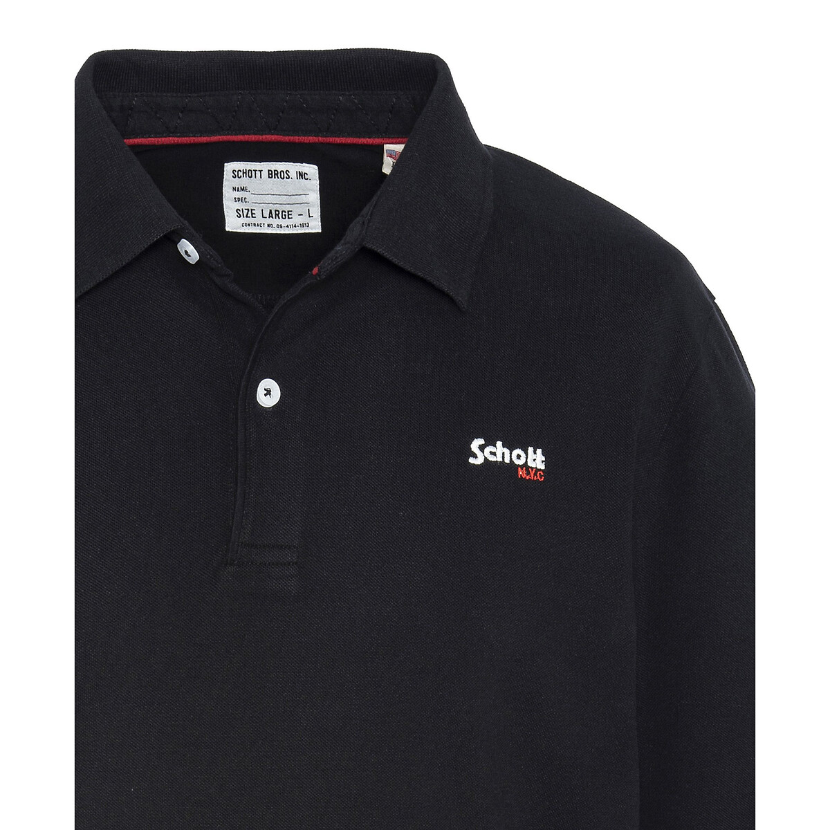 SCHOTT<br>Camisa polo de manga comprida