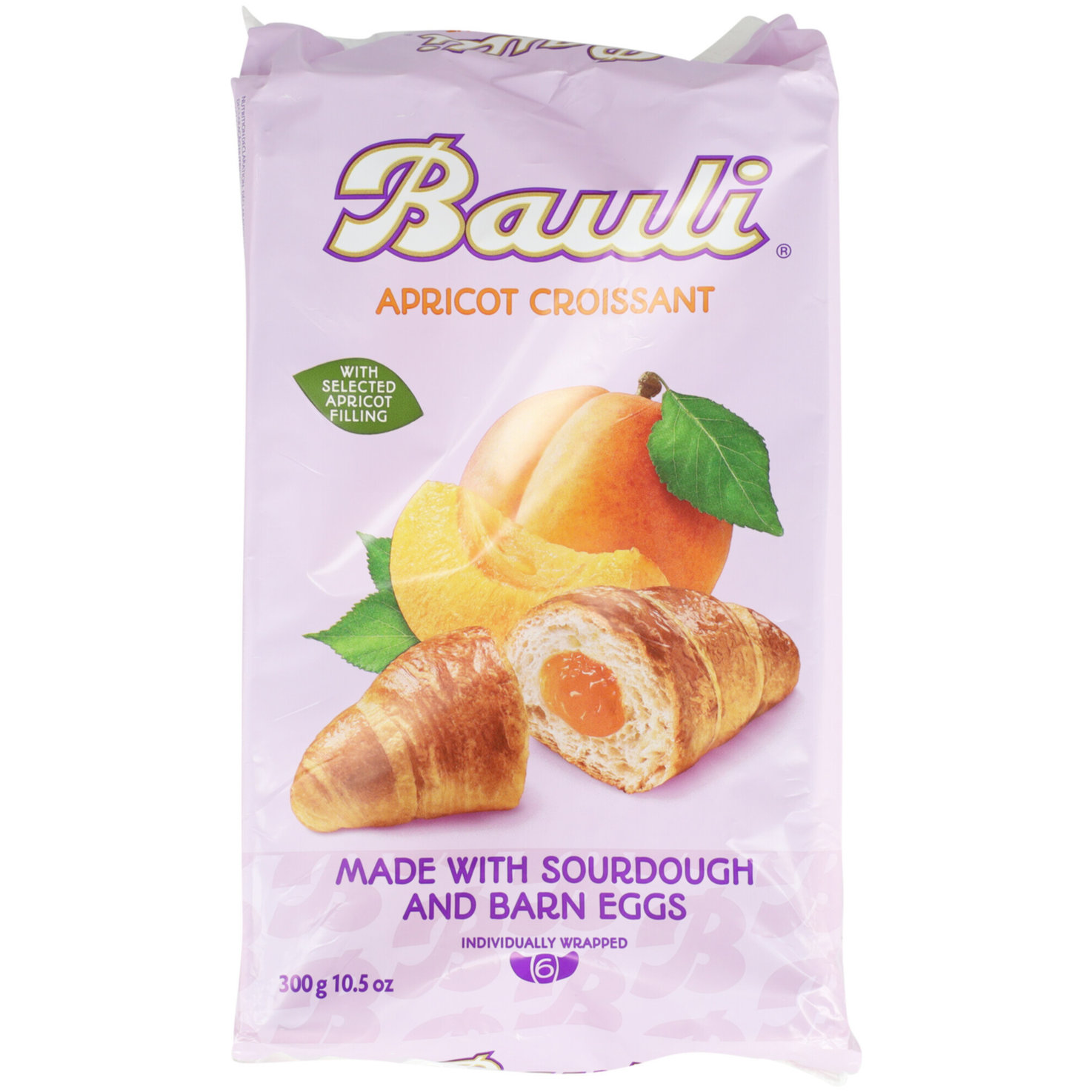 Bauli Croissant Apricot 6 Stück