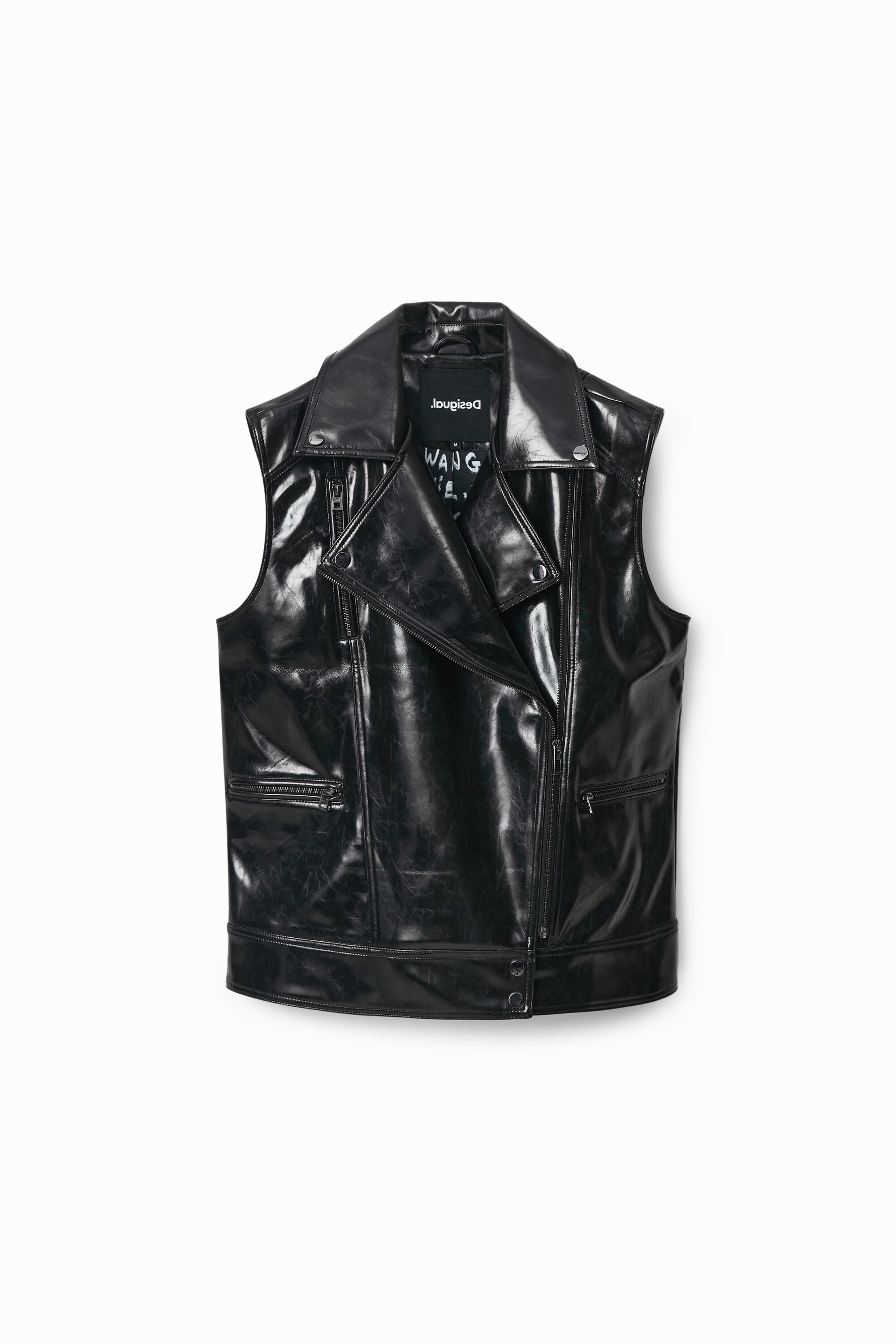 Jaqueta de motociclista oversized