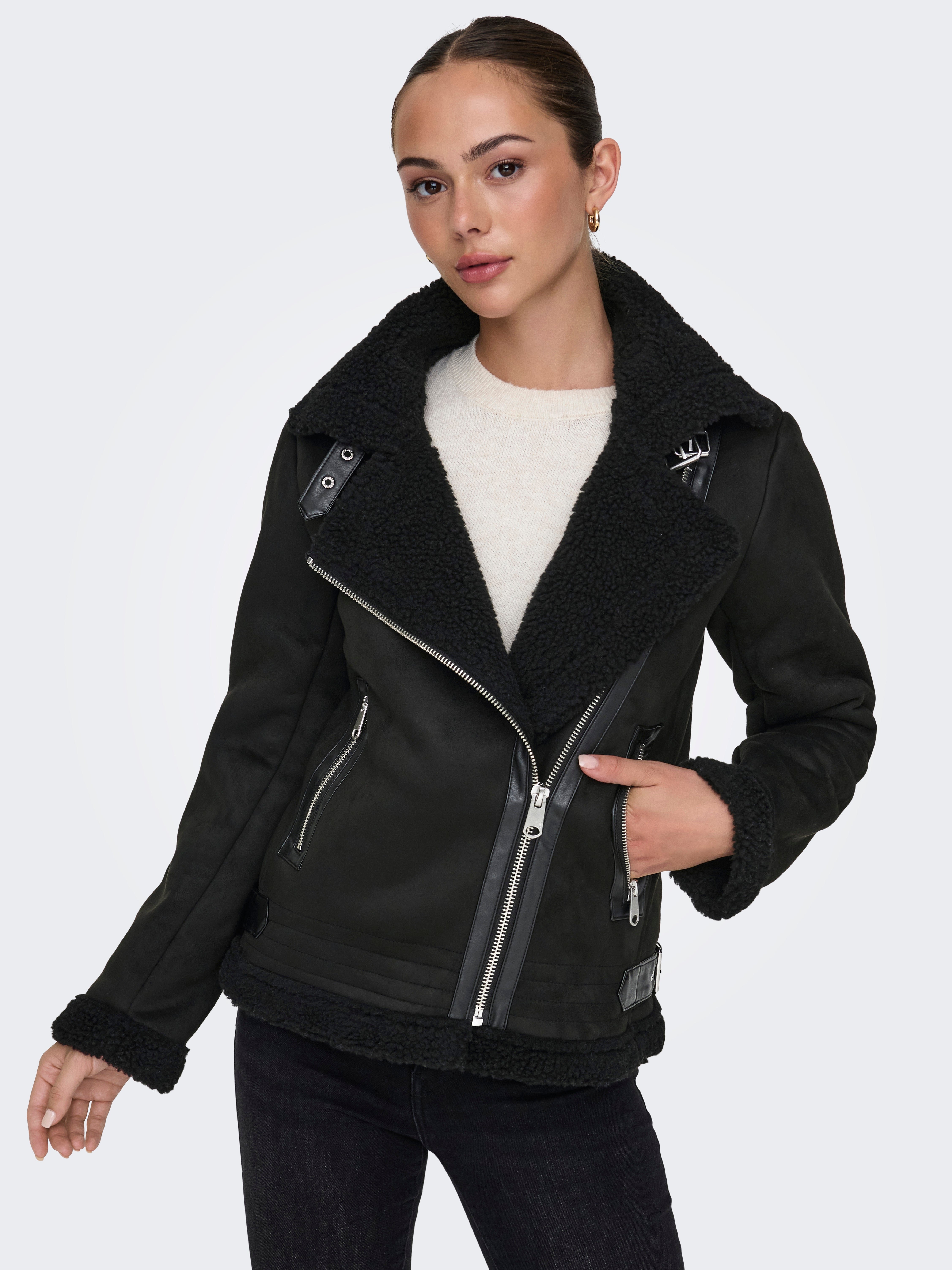 ONLNEWDIANA Fliegerjacke Black