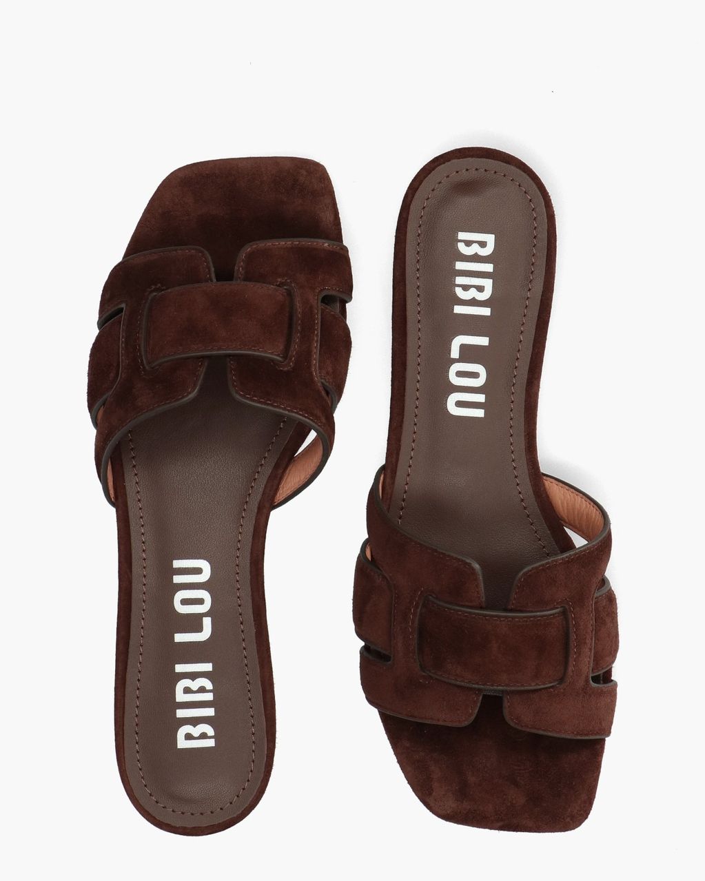 Bibi Lou Holly Donkerbruin Damesslippers