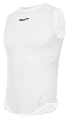Sous Maillot Sans Manches Santini Lieve Blanc