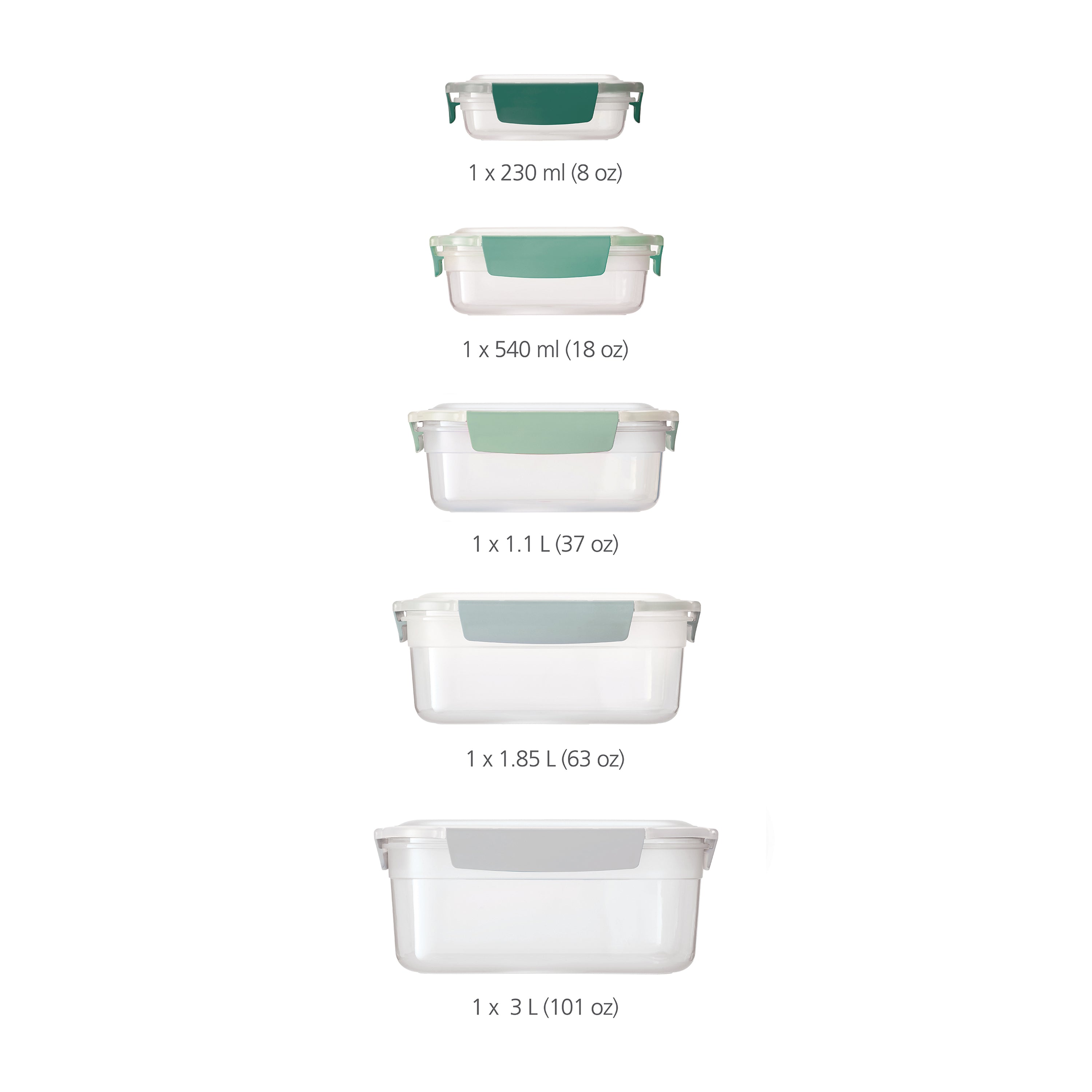 Joseph Joseph Nest Lock Voorraadbakjes - 5-delig