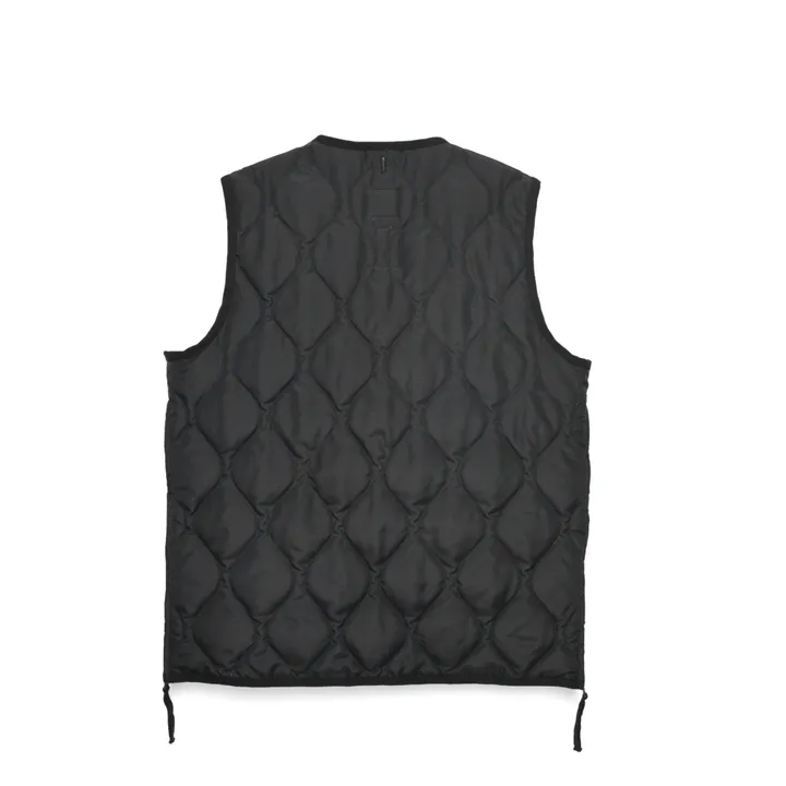 Taion Veste Zippée Sans Manches Military Unisexe | Noir