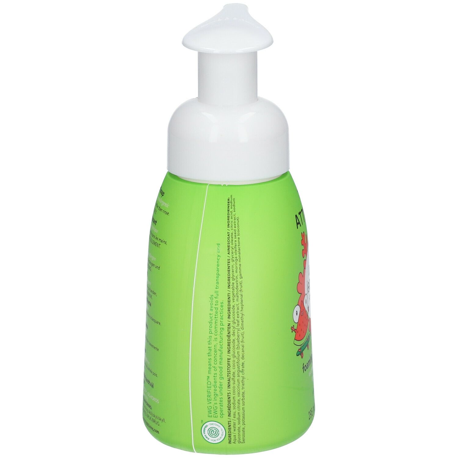 ATTITUDE® little leaves science Schäumende Handseife Wassermelone & Kokos
