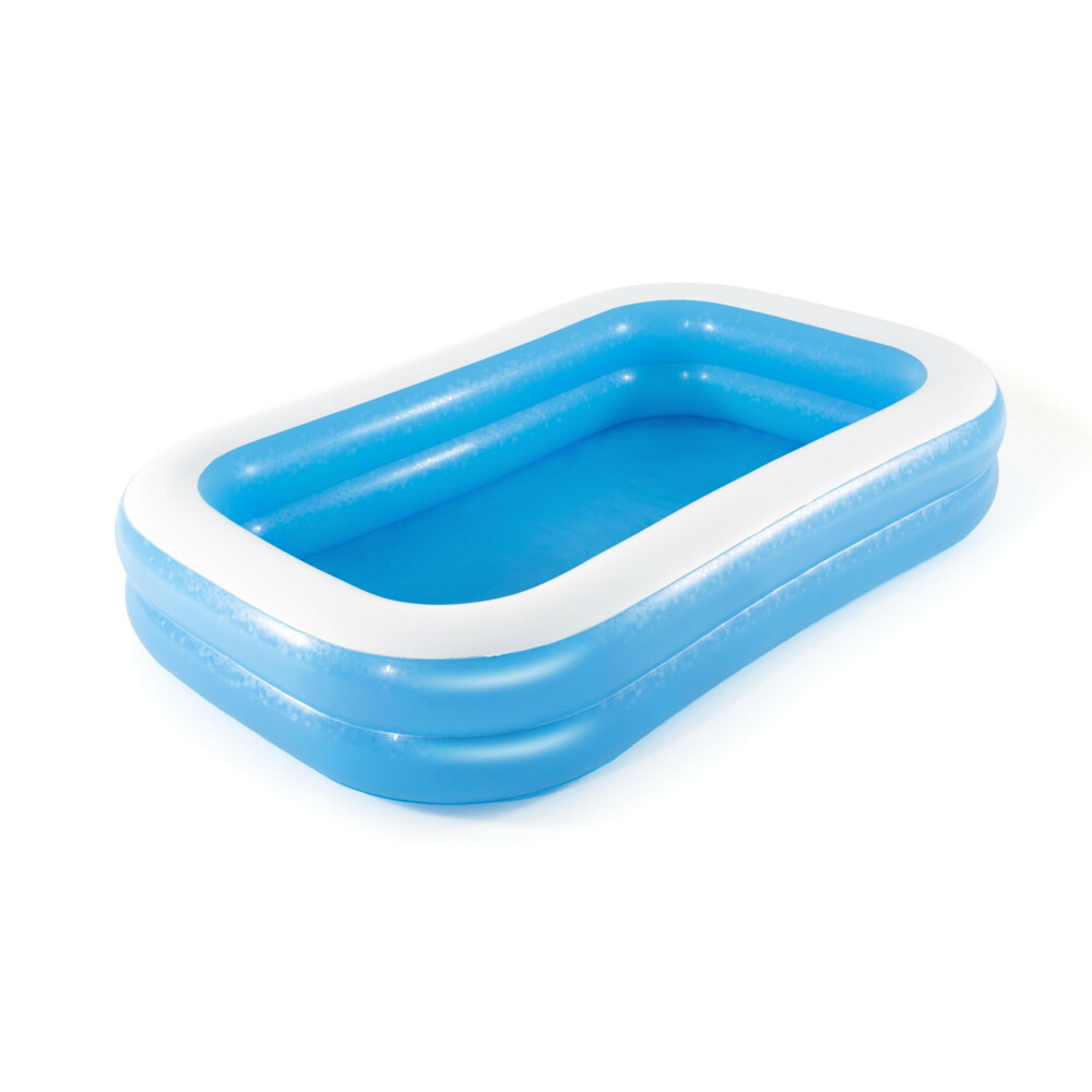 Bestway Familiebad Rechthoek Blauw 262 cm