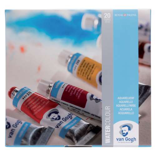 Van Gogh Aquarellfarben-Set, 20 x 10-ml-Tuben