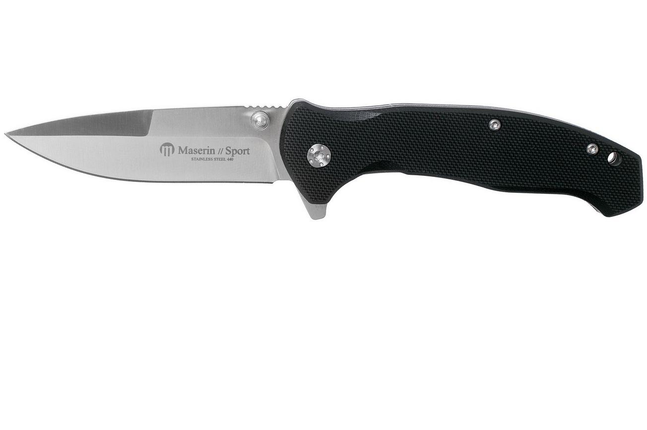 Maserin Sport 5 46005G10N Black G10 zakmes