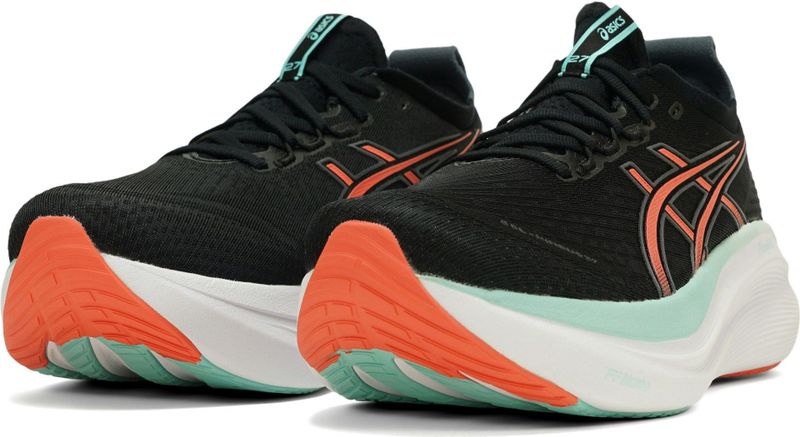 Asics - Gel Nimbus 27 - Hardloopschoenen - Zwart - Textiel