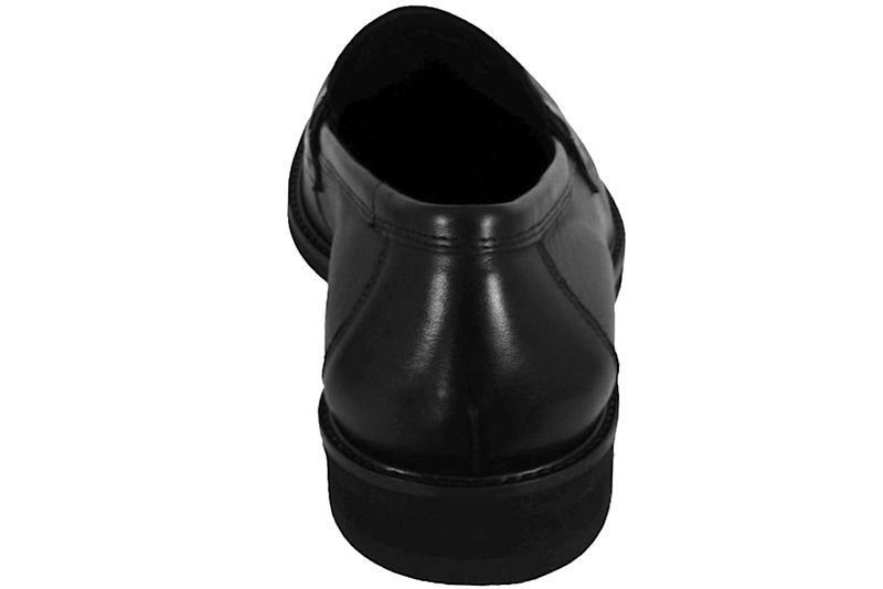 LLOYD REYNOLD LOAFERS I SORT GLAT SKIND