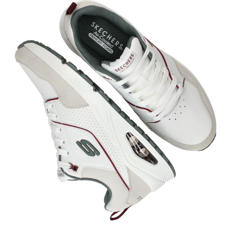Skechers Uno Retro One Sneakers Grijs Heren