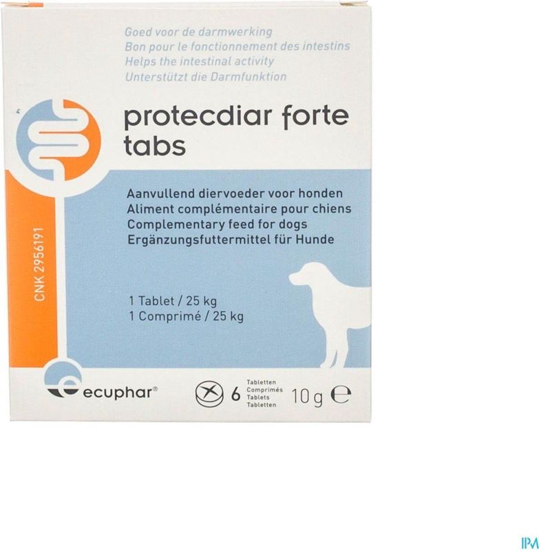 Ecuphar - Protecdiar Forte - Dierensupplement - Tabl - Voor Hond