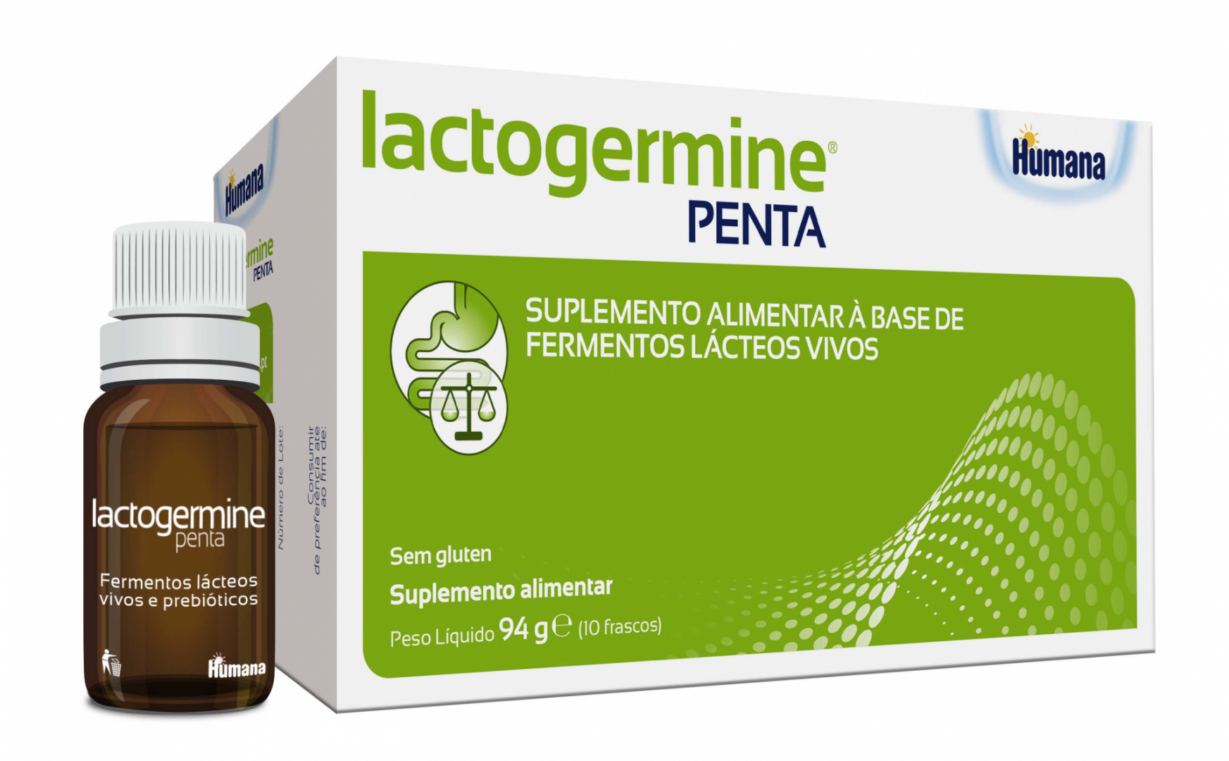 Lactogermine Pent Sol Or 8 Ml X 10
