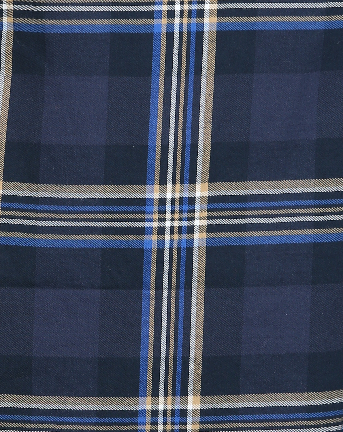 Langarm-Hemd CAMISA in marineblau