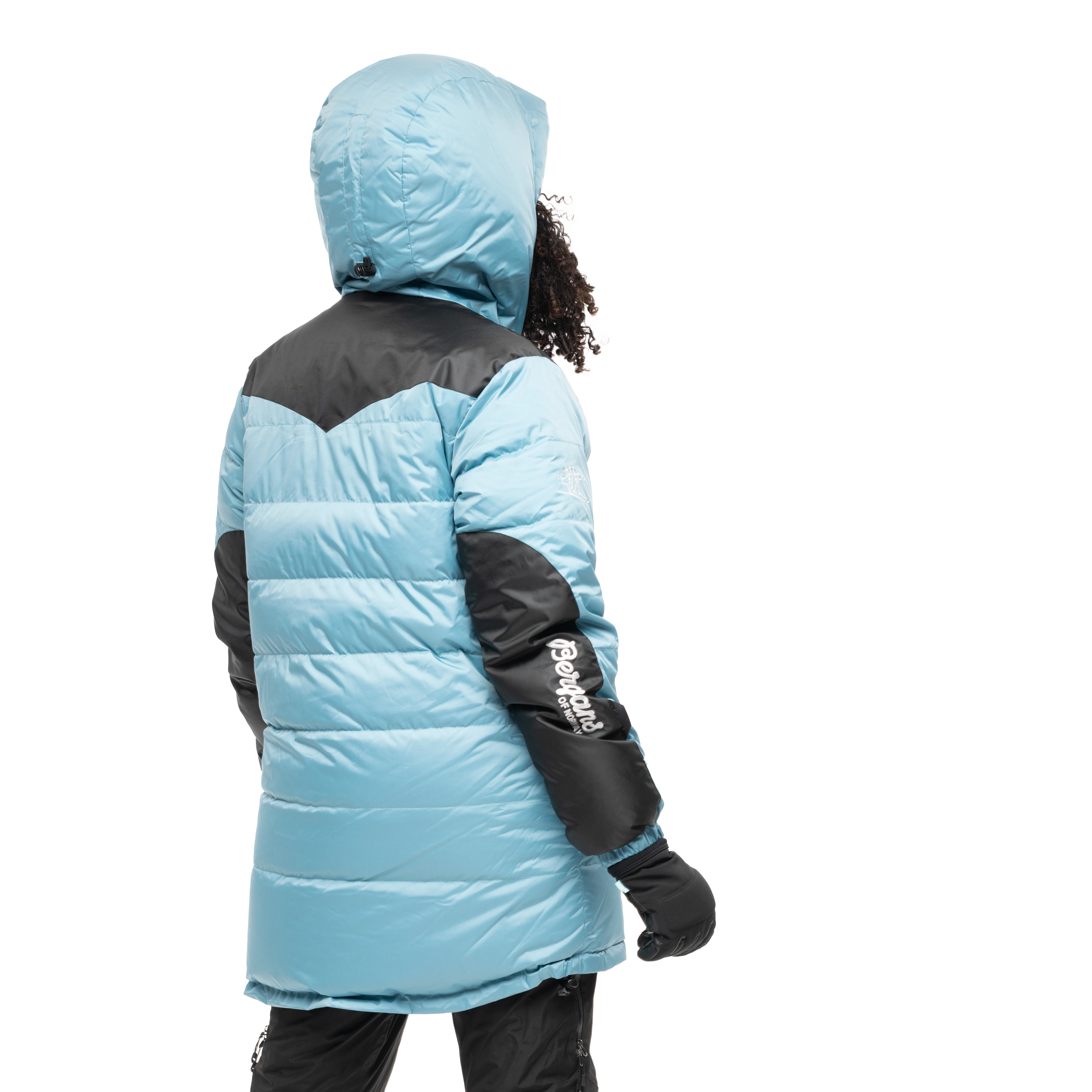 Expedition Down Unisex Parka Arctic Ocean Blue / Black