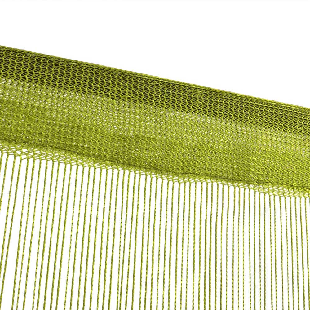 Rideau en fils 2 pcs 140 x 250 cm vert
