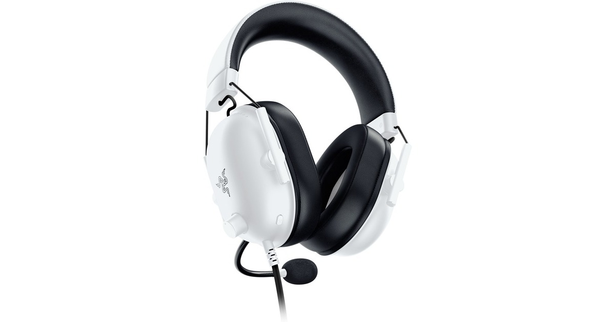 RazerBlackShark V2 X over-ear gaming headset  (Wit)