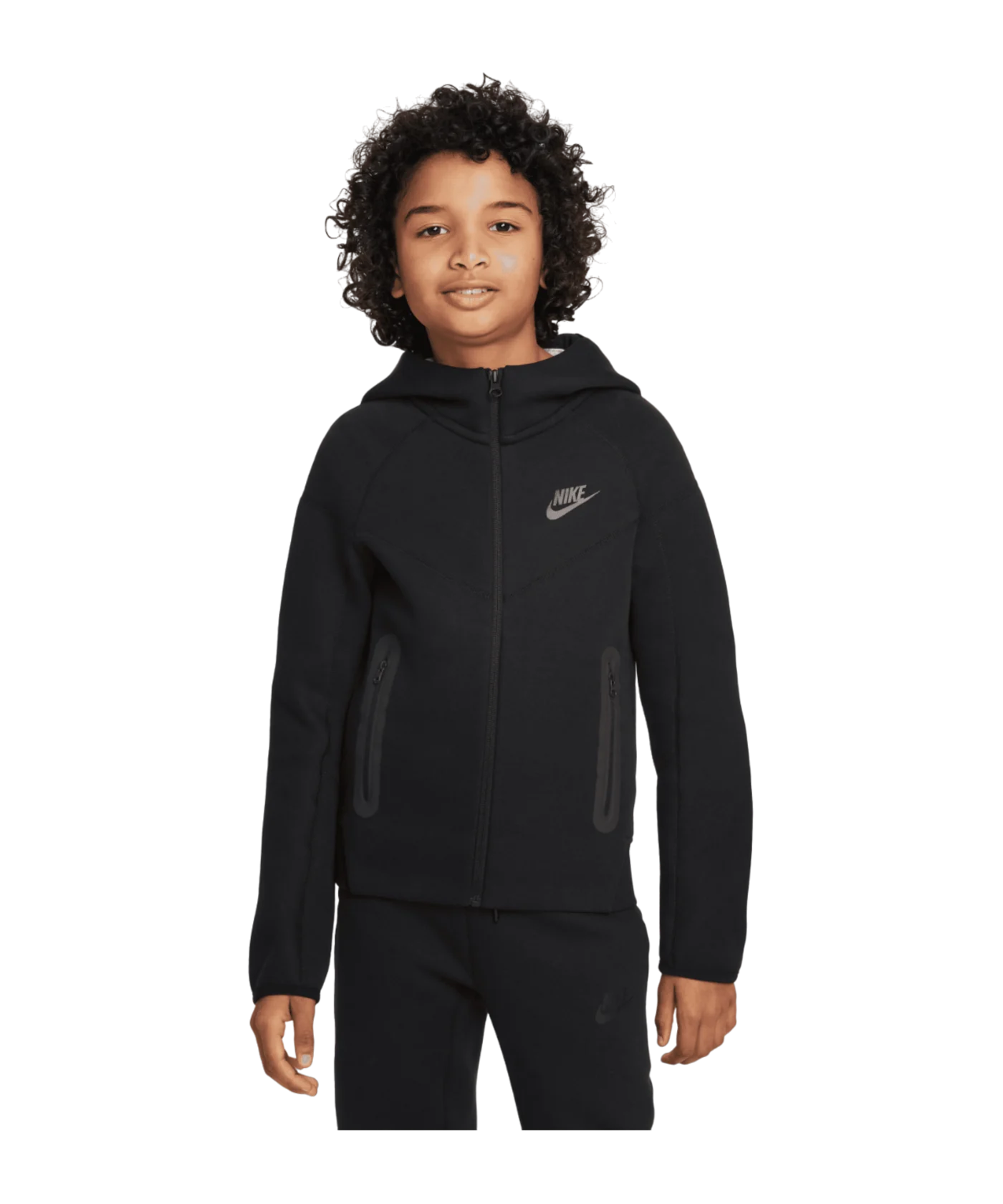 Nike Tech Fleece Jacke Kids Schwarz F010
