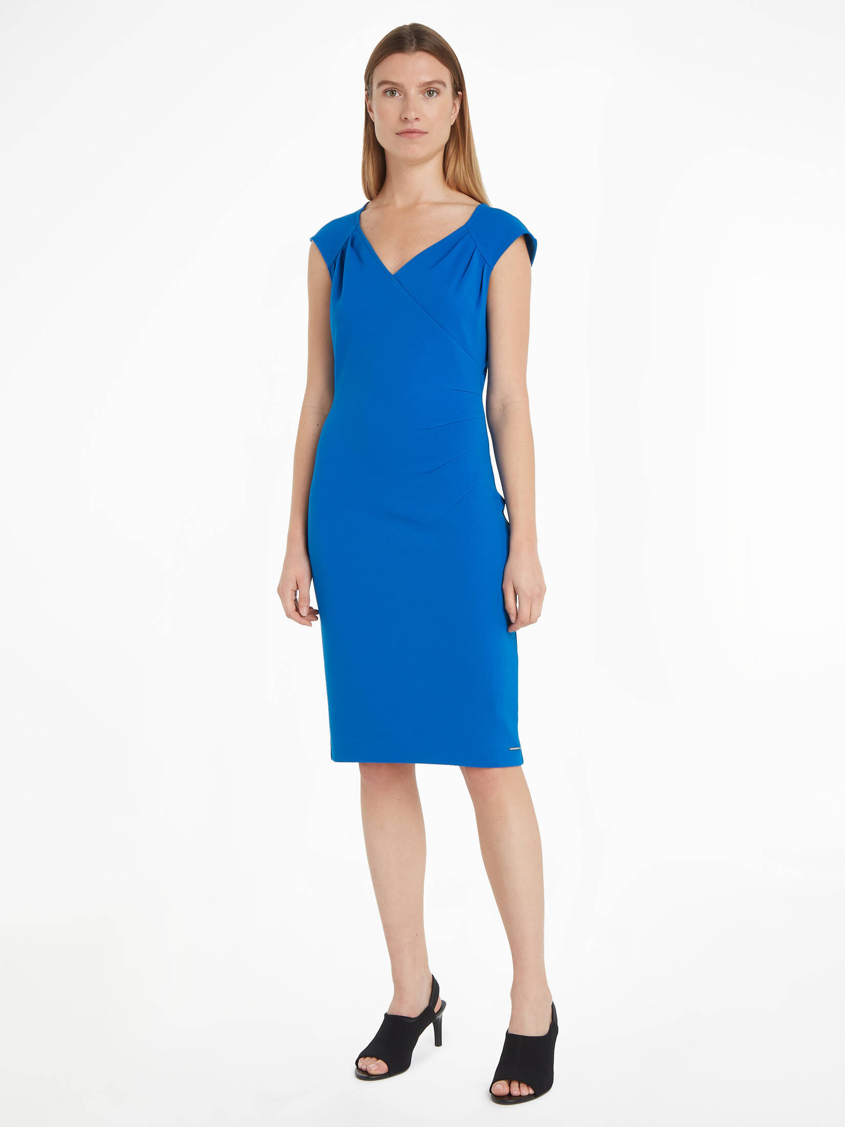 CALVIN KLEIN| Damen Kleid SCUBA CREPE