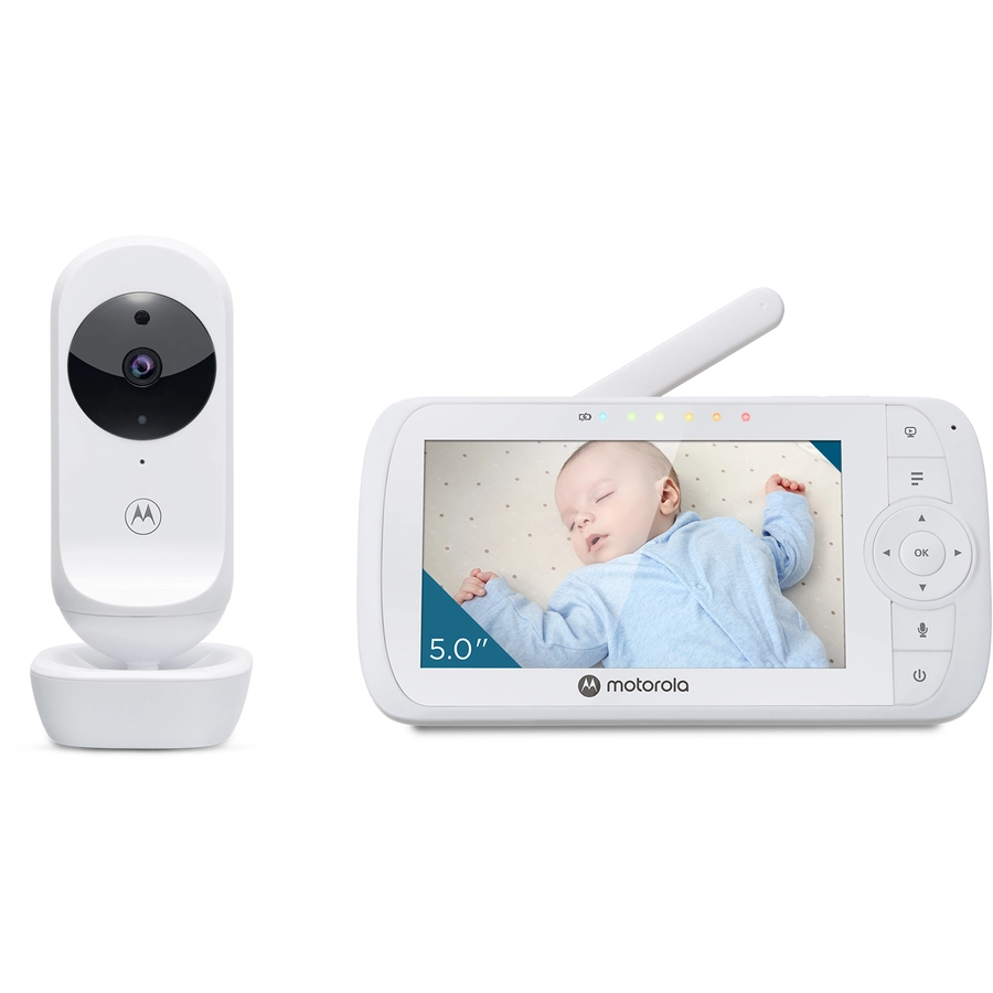 Motorola Video-Babyphone VM35 mit 5,0 Farbdisplay LCD