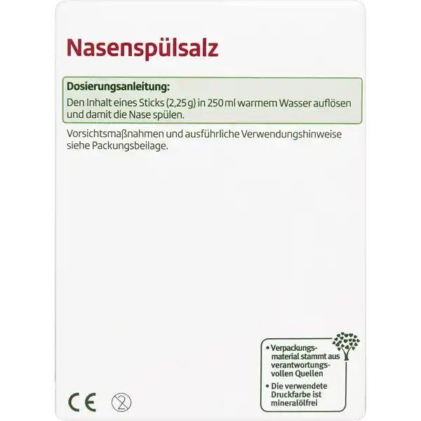 Nasenspülsalz
