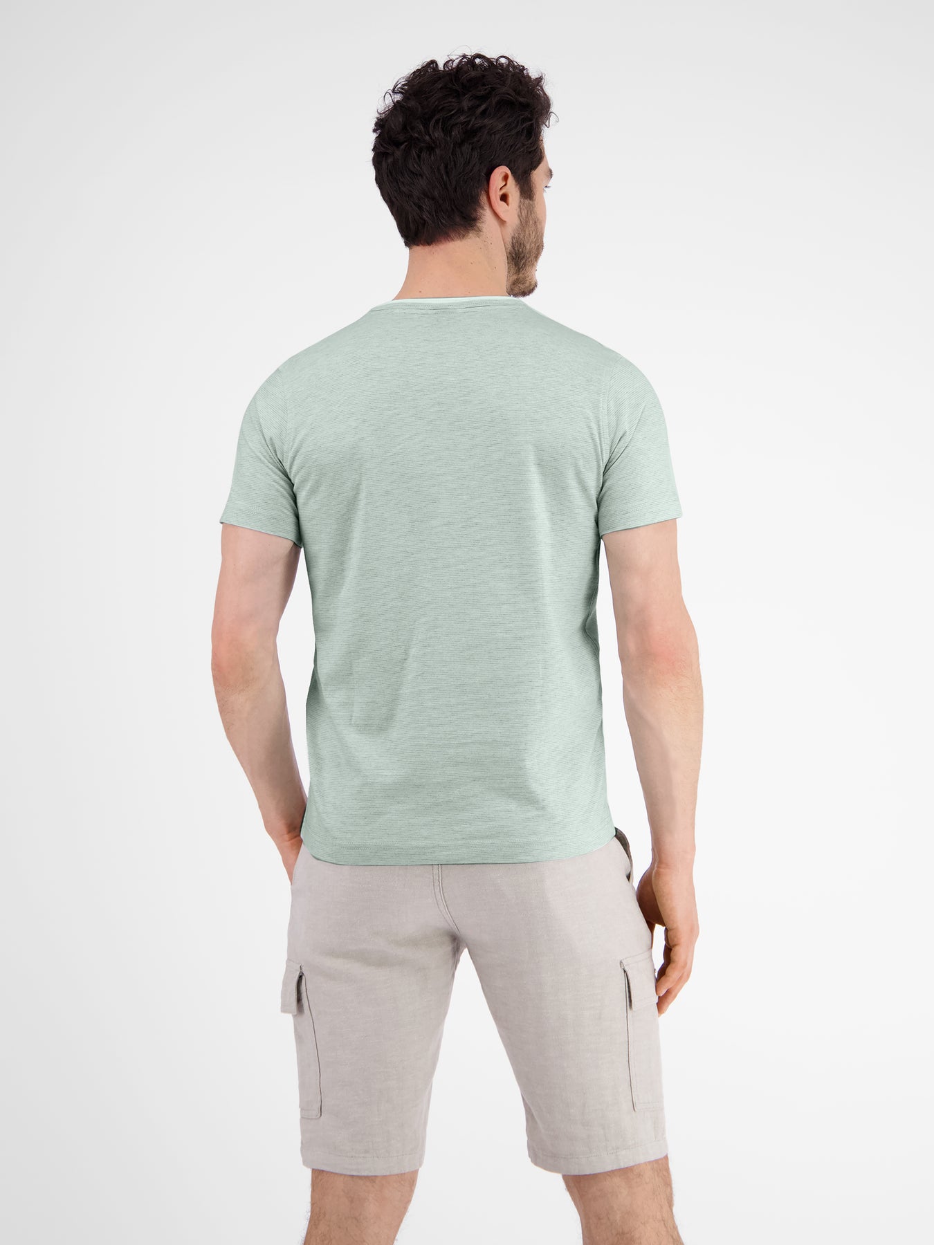 Serafino mit Finelinerstreifen, washed