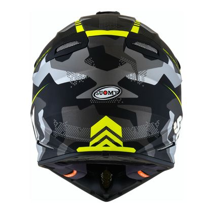 Casque cross Suomy X-WING - CAMOUGLAGER - MATT YELLOW 2024 - Jaune / Noir