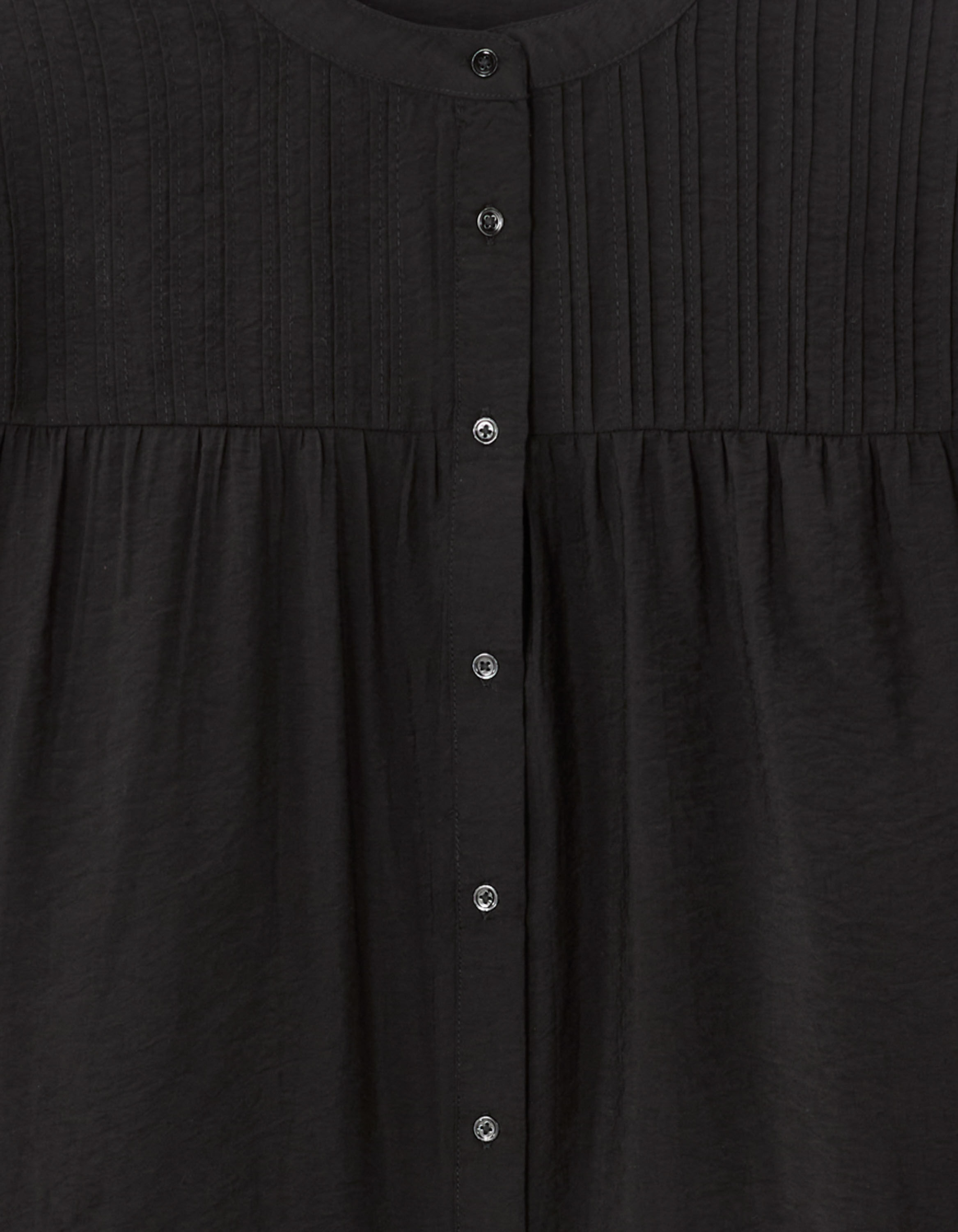 Blouse évasée et fluide - noir