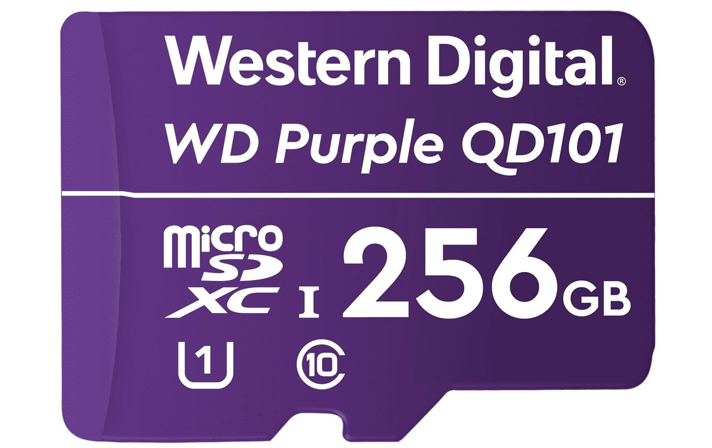 Western Digital Speicherkarte »microSDXC-Karte SC« (256 GB UHS Class 10 100 MB/s Lesegeschwindigkeit)