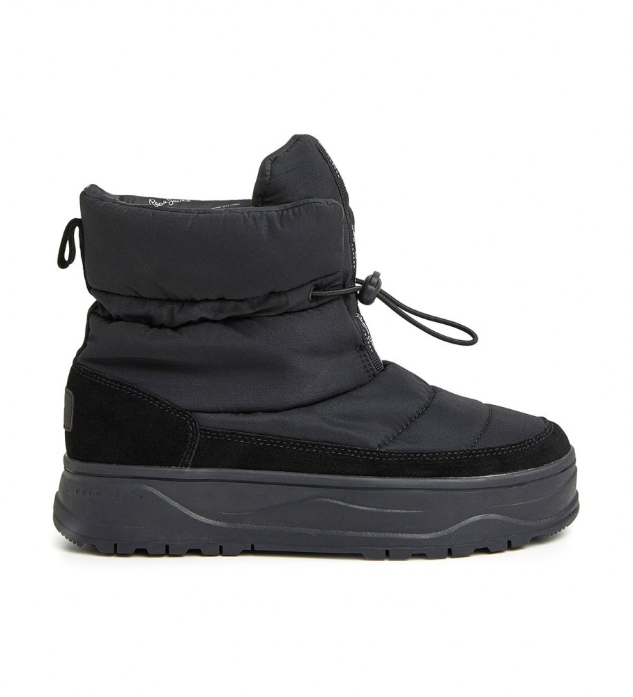 Botas de cano curto Pepe Jeans Kore Snow pretas