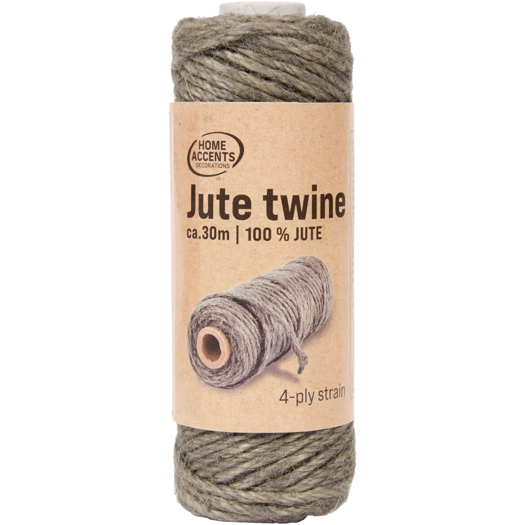 Jute touw op rol 30 meter | diverse kleuren