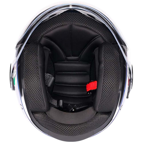 AGV - Casque Eteres Rossi Misano 2015 Bleu foncé / Bleu Clair / Jaune