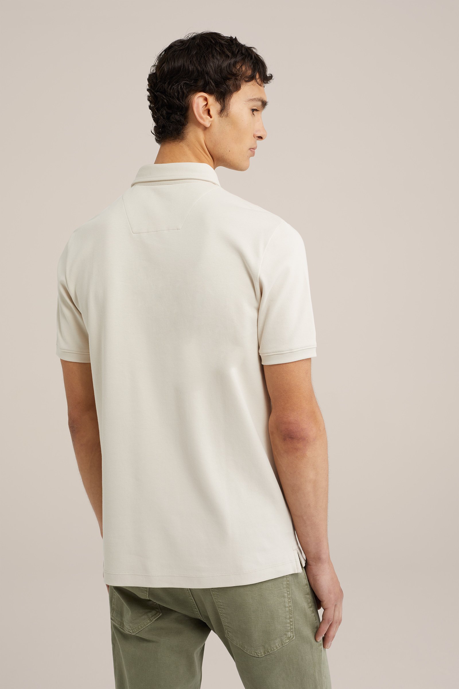 ultra soft polo WE Fashion Beige