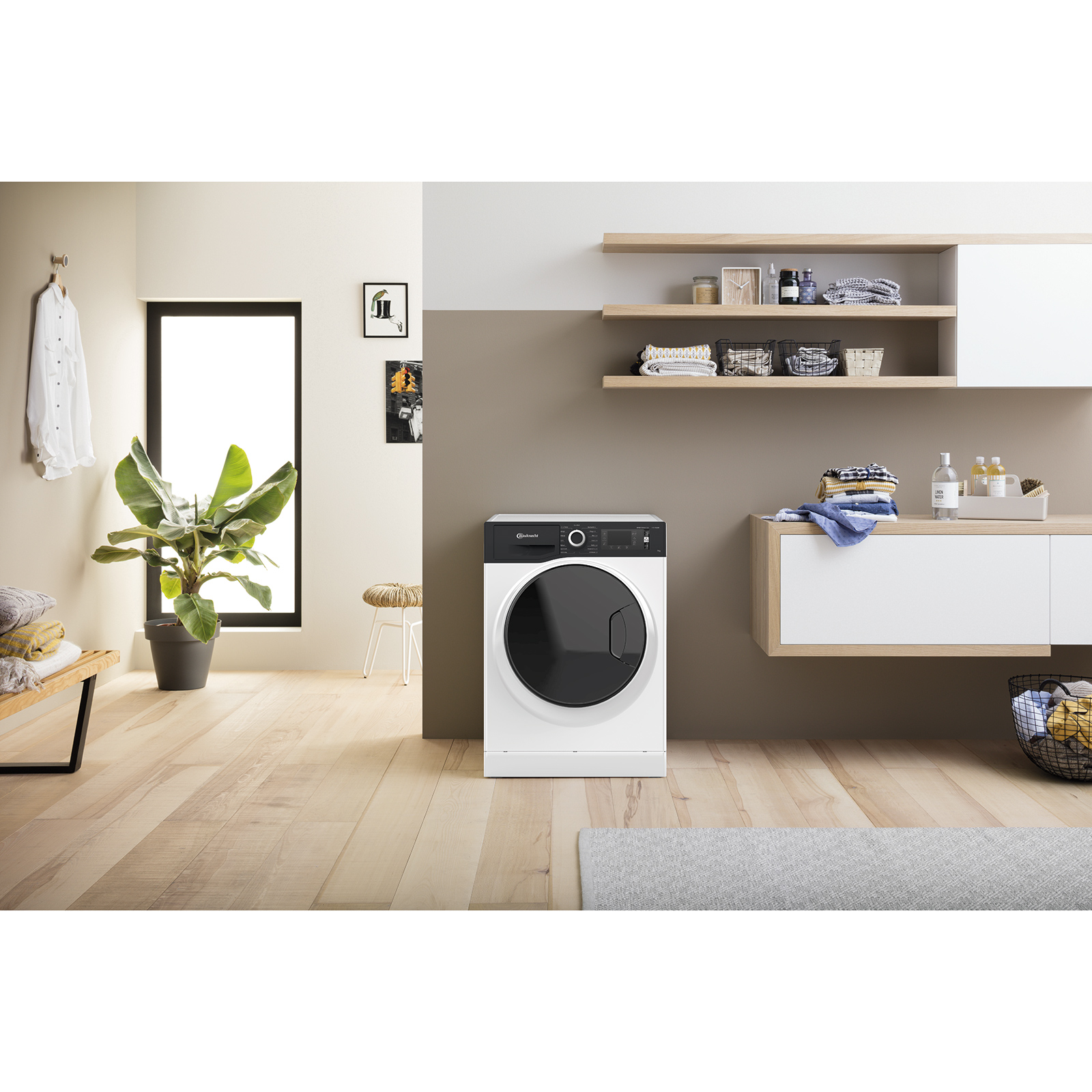 BAUKNECHT Waschmaschine STEAM PLUS 9A2JGSP - 9 kg - A