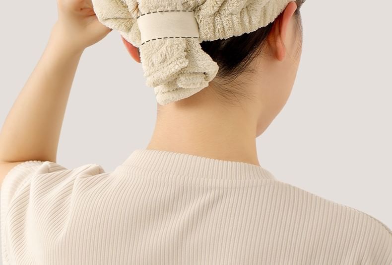 Caraboomie - Eenvoudige, snel drogende haarhanddoek