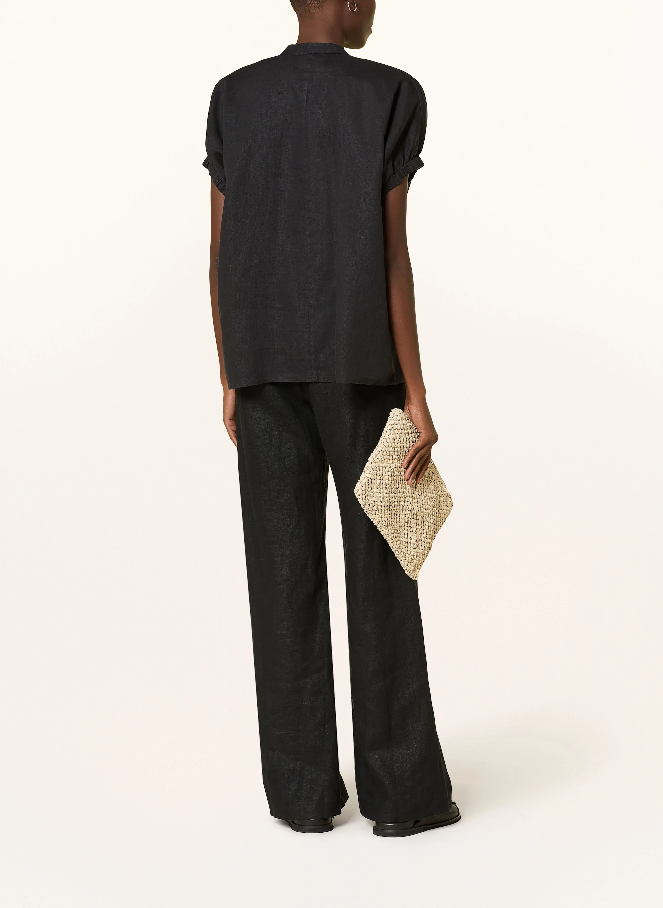 lilienfels Oversized-Bluse aus Leinen