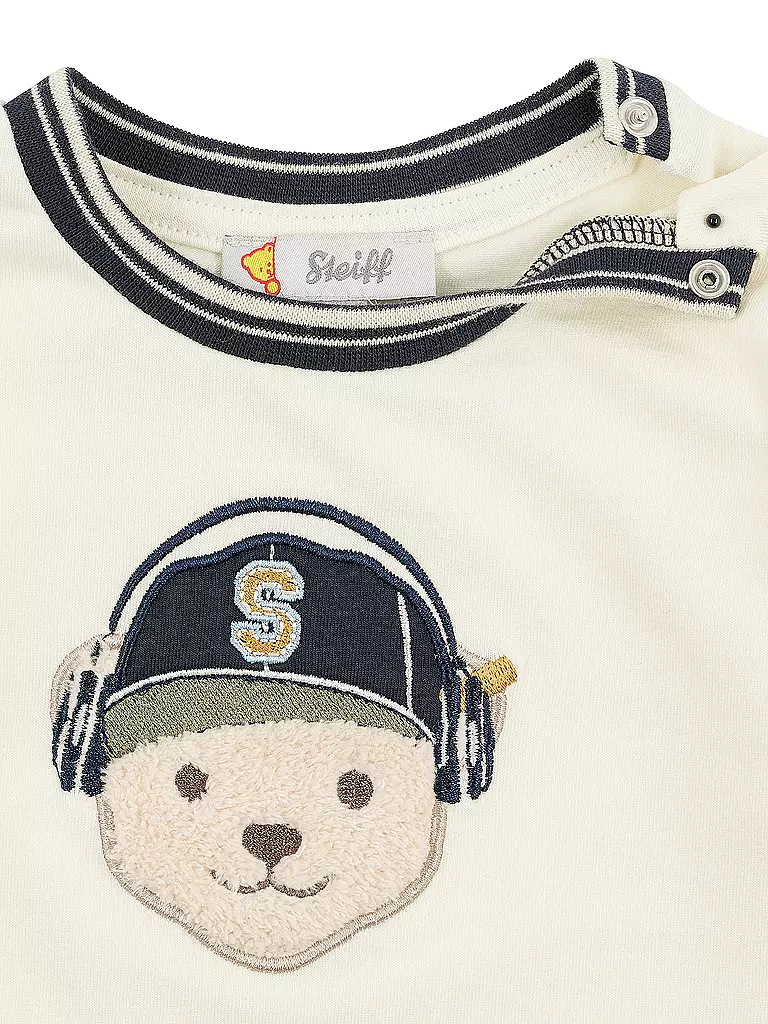 STEIFF Baby Langarmshirt  creme