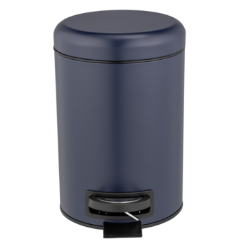 Wenko afvalemmer Leman donkerblauw