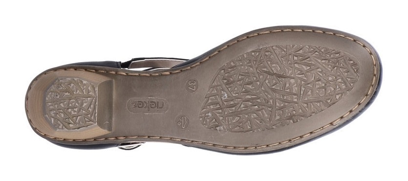 Rieker Pumps  , Abendschuh, Festtagsschuh,Trichterabsatz, gepolsterte Innensohle
