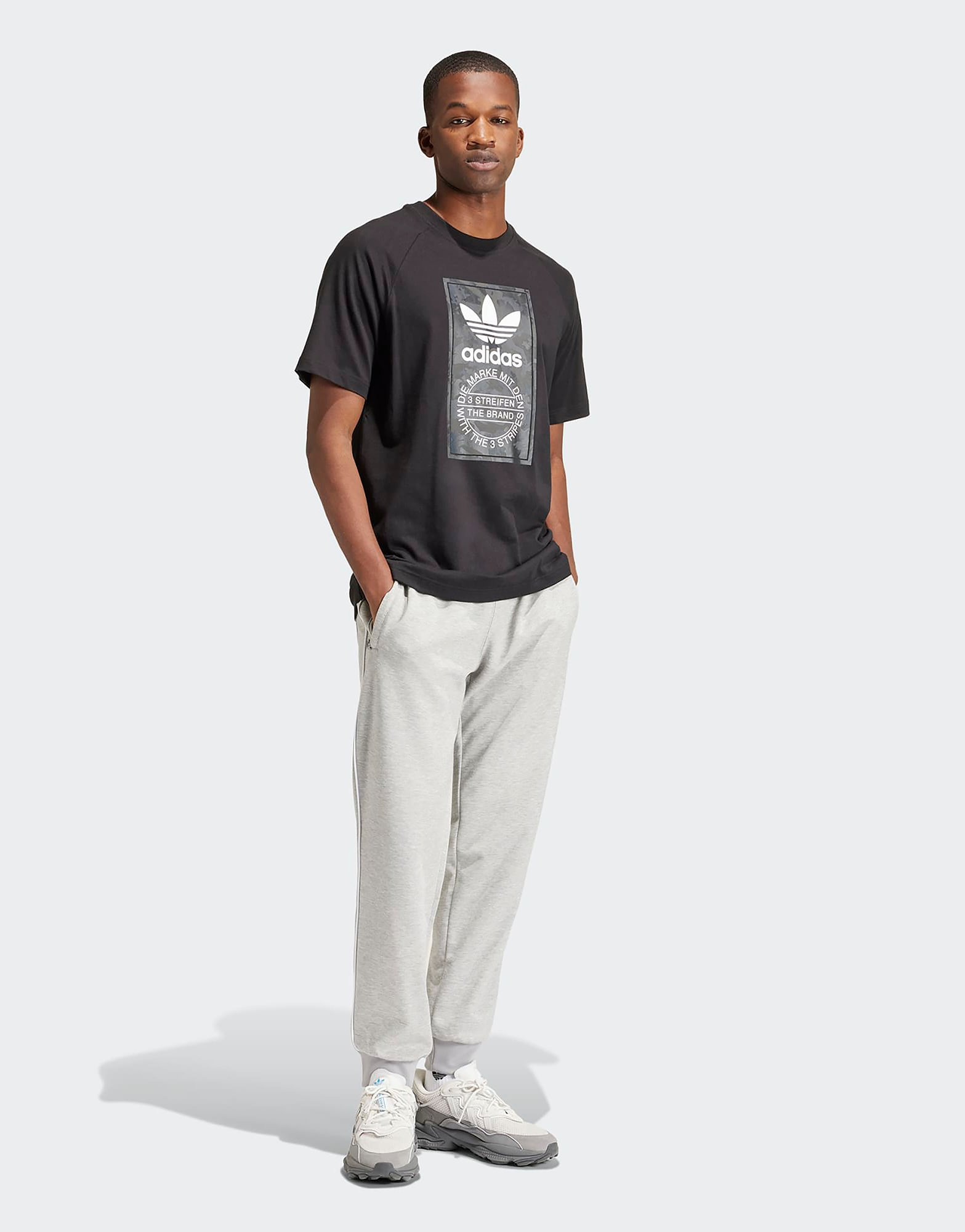 adidas T-shirt languette camo